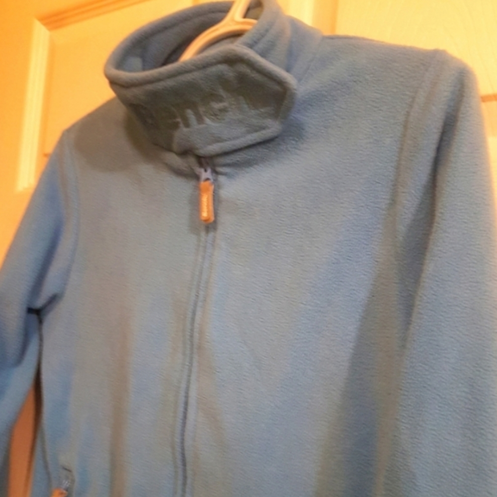 ❄ Bench. Blue Zippered Sweater Coat - Picture 3 of 13